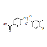 4-(4-Fluoro-3-methylphenylsulfonamido)benzoic Acid