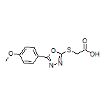 2-[[5-(4-Methoxyphenyl)-1,3,4-oxadiazol-2-yl]thio]acetic Acid