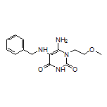 6-Amino-5-(benzylamino)-1-(2-methoxyethyl)pyrimidine-2,4(1H,3H)-dione