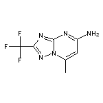 7-Methyl-2-trifluoromethyl-[1,2,4]triazolo[1,5-a]pyrimidin-5-ylamine