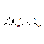 2-[[2-Oxo-2-(m-tolylamino)ethyl]thio]acetic Acid