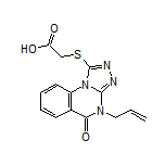 2-[(4-Allyl-5-oxo-4,5-dihydro-[1,2,4]triazolo[4,3-a]quinazolin-1-yl)thio]acetic Acid