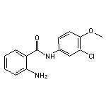 2-Amino-N-(3-chloro-4-methoxy-phenyl)-benzamide