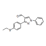 3-[4-(Ethylthio)phenyl]-1-phenylpyrazole-4-carbaldehyde