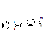 4-[(2-Benzothiazolylthio)methyl]benzoic Acid