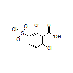 2,6-Dichloro-3-(chlorosulfonyl)benzoic Acid