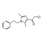 2-Chloro-1-(2,5-dimethyl-1-phenethyl-3-pyrrolyl)ethanone