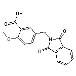 5-(1,3-Dioxo-1,3-dihydro-isoindol-2-ylmethyl)-2-methoxy-benzoic acid