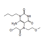 N-(6-Amino-1-butyl-2,4-dioxo-1,2,3,4-tetrahydropyrimidin-5-yl)-2-chloro-N-(2-methoxyethyl)acetamide