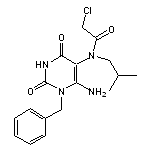 N-(6-Amino-1-benzyl-2,4-dioxo-1,2,3,4-tetrahydro-pyrimidin-5-yl)-2-chloro-N-isobutyl-acetamide