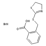 2-[(4,5-dihydro-1,3-thiazol-2-ylthio)methyl]benzoic acid hydrobromide