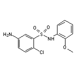 5-Amino-2-chloro-N-(2-methoxy-phenyl)-benzenesulfonamide