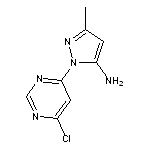 1-(6-chloropyrimidin-4-yl)-3-methyl-1H-pyrazol-5-amine