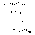 (Quinolin-8-ylsulfanyl)-acetic acid hydrazide