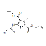 2-Allyl 4-Ethyl 5-(2-Chloroacetamido)-3-methylthiophene-2,4-dicarboxylate