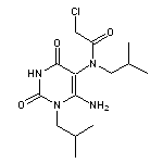 N-(6-Amino-1-isobutyl-2,4-dioxo-1,2,3,4-tetrahydro-pyrimidin-5-yl)-2-chloro-N-isobutyl-acetamide