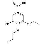 3-chloro-5-ethoxy-4-propoxybenzoic acid