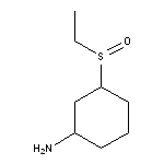 3-(ethanesulfinyl)cyclohexan-1-amine