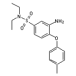 3-Amino-N,N-diethyl-4-p-tolyloxy-benzenesulfonamide