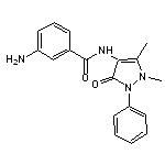 3-Amino-N-(1,5-dimethyl-3-oxo-2-phenyl-2,3-dihydro-1H-pyrazol-4-yl)-benzamide