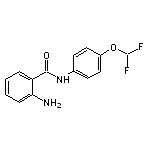 2-amino-N-[4-(difluoromethoxy)phenyl]benzamide