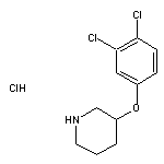 3-(3,4-dichlorophenoxy)piperidine hydrochloride