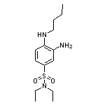 3-amino-4-(butylamino)-N,N-diethylbenzenesulfonamide