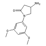 4-amino-1-(3,5-dimethoxyphenyl)pyrrolidin-2-one