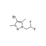 4-Bromo-1-(2,2-difluoroethyl)-3,5-dimethylpyrazole