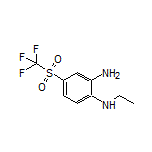 N1-Ethyl-4-[(trifluoromethyl)sulfonyl]-1,2-benzenediamine