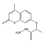 2-[(4-methyl-2-oxo-2H-chromen-7-yl)oxy]propanohydrazide