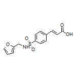 (E)-3-[4-[N-(Furan-2-ylmethyl)sulfamoyl]phenyl]acrylic Acid