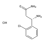 (3S)-3-amino-3-(2-chlorophenyl)propanamide hydrochloride