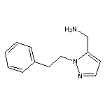 [1-(2-phenylethyl)-1H-pyrazol-5-yl]methanamine