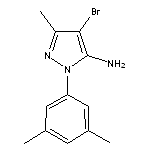 4-bromo-1-(3,5-dimethylphenyl)-3-methyl-1H-pyrazol-5-amine