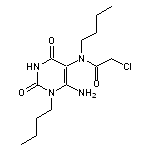 N-(6-Amino-1-butyl-2,4-dioxo-1,2,3,4-tetrahydro-pyrimidin-5-yl)-N-butyl-2-chloro-acetamide