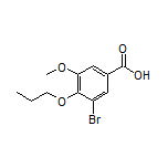 3-Bromo-5-methoxy-4-propoxybenzoic Acid