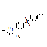 5-Amino-1-[4-[(4-isopropylphenyl)sulfonyl]phenyl]-3-methylpyrazole