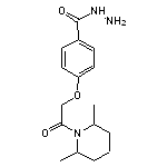 4-[2-(2,6-Dimethyl-piperidin-1-yl)-2-oxo-ethoxy]-benzoic acid hydrazide