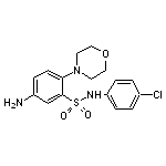 5-Amino-N-(4-chloro-phenyl)-2-morpholin-4-yl-benzenesulfonamide