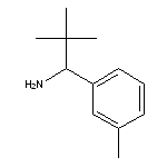 2,2-dimethyl-1-(3-methylphenyl)propan-1-amine