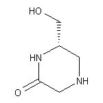 (6S)-6-(hydroxymethyl)piperazin-2-one