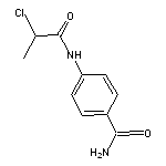 4-[(2-chloropropanoyl)amino]benzamide