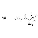 ethyl (2S)-2-amino-3,3-dimethylbutanoate hydrochloride