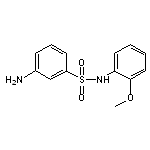 3-Amino-N-(2-methoxy-phenyl)-benzenesulfonamide