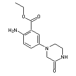 ethyl 2-amino-5-(3-oxopiperazin-1-yl)benzoate