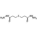 3-[(3-hydrazino-3-oxopropyl)thio]propanohydrazide