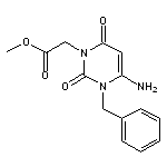 (4-Amino-3-benzyl-2,6-dioxo-3,6-dihydro-2H-pyrimidin-1-yl)-acetic acid methyl ester