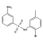 3-Amino-N-(2-bromo-5-methyl-phenyl)-benzenesulfonamide