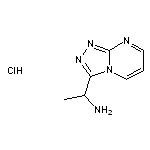 1-{[1,2,4]triazolo[4,3-a]pyrimidin-3-yl}ethan-1-amine hydrochloride